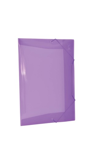 PASTA COM ELÁSTICO PLÁSTICA OFÍCIO FINA DAC PCT C/10 UNID