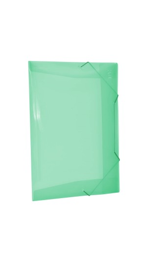 PASTA COM ELÁSTICO PLÁSTICA OFÍCIO FINA DAC PCT C/10 UNID