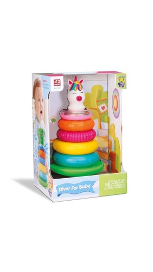 PIRÂMIDE DE ARGOLAS DIVER FOR BABY DIVERTOYS