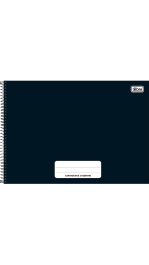 CADERNO CARTOGRAFIA CAPA DURA MASC.PEPPER COLORIDO 80F