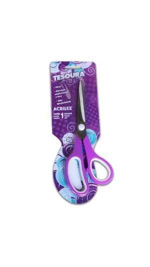 TESOURA MULTIUSO 19CM ACRILEX