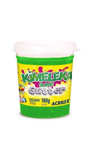 KIMELEKA SLIME GLITTER 180G CORES
