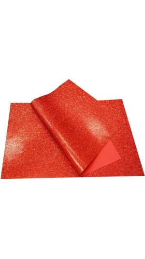 E.V.A. GLITTER 40X60CM PCT C/05 FOLHAS