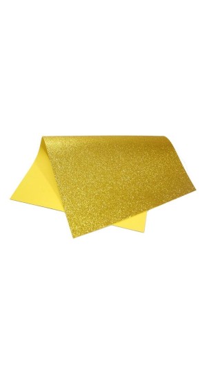 E.V.A. GLITTER 40X60CM PCT C/05 FOLHAS