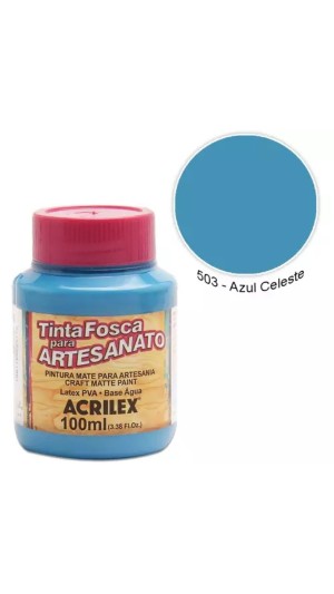 TINTA PVA FOSCA 100ML NEW ACRILEX