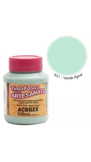 TINTA PVA FOSCA 100ML NEW ACRILEX