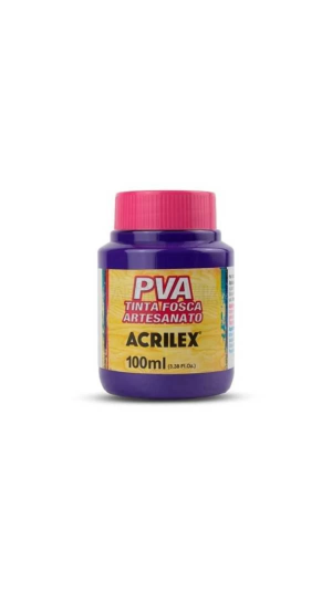 TINTA PVA FOSCA 100ML NEW ACRILEX