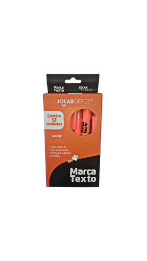 MARCA TEXTO JOCAR OFFICE CAIXA C/12 UNID.