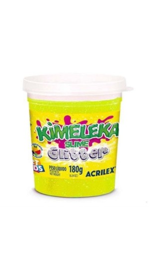 KIMELEKA SLIME GLITTER 180G CORES